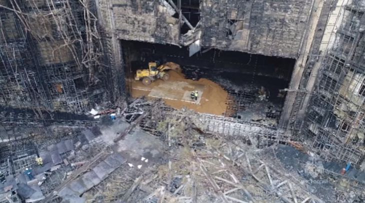 МЧС РФ: аварийно-спасательные работы в «Крокусе» завершены
