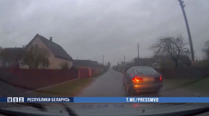 Как в голливудском блокбастере: под Вилейкой случилась погоня со стрельбой автомобиль