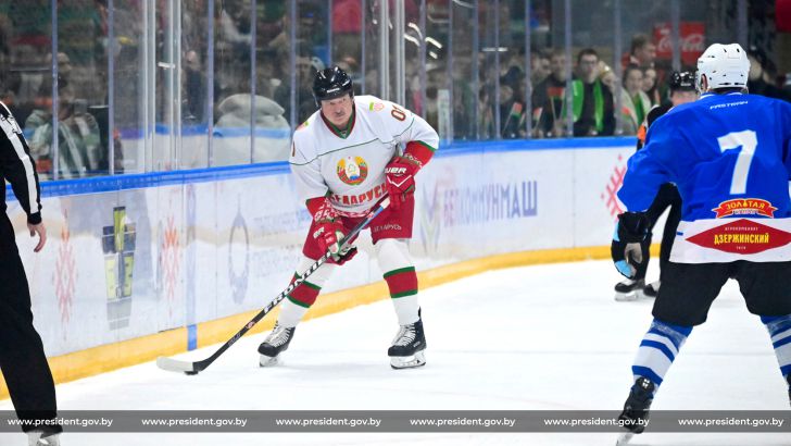 Хоккейная команда Президента Беларуси выиграла первый матч финальной серии РХЛ: обыграна команда Минской области