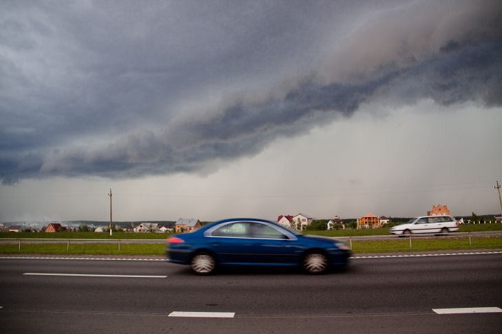 ГАИ призывает к осторожности на дорогах из-за грядущего ухудшения погоды