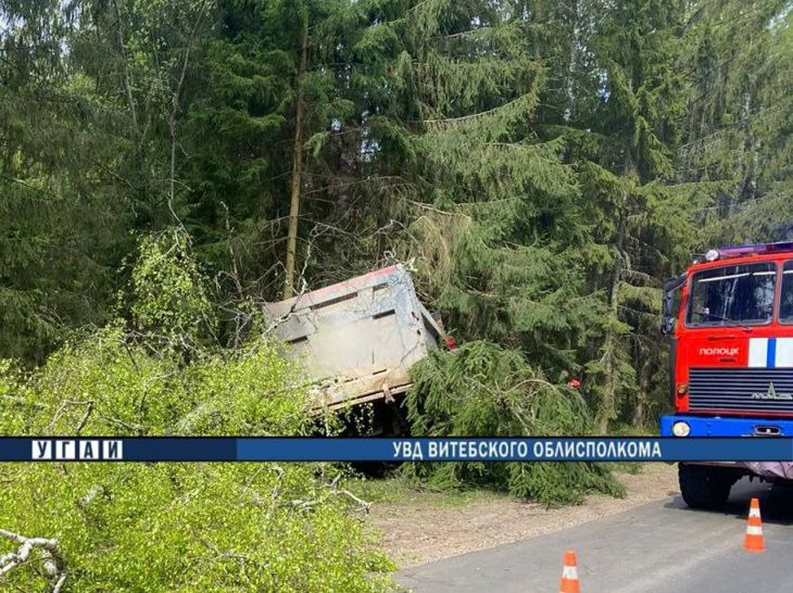 В Полоцком районе погиб водитель грузовика