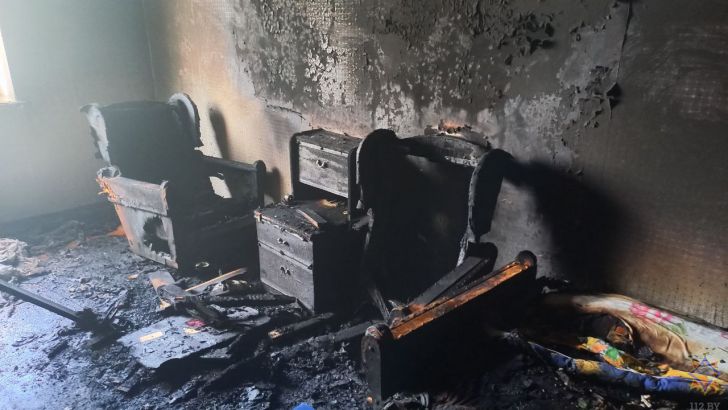 В Новополоцке в одном из жилых домов вспыхнул пожар: погиб мужчина