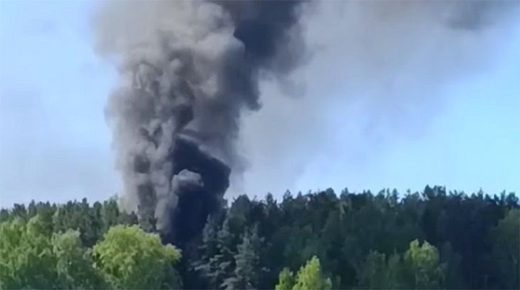 Белорус сжигал мусор в лесу и устроил пожар