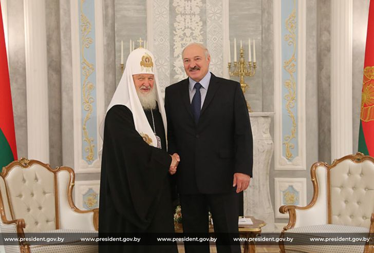 В день Пасхи Лукашенко обратился к Патриарху Кириллу