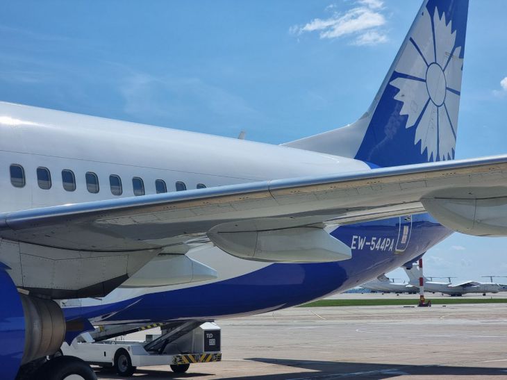 Чартерная программа из Минска в Эль-Аламейн продлена до ноября самолет