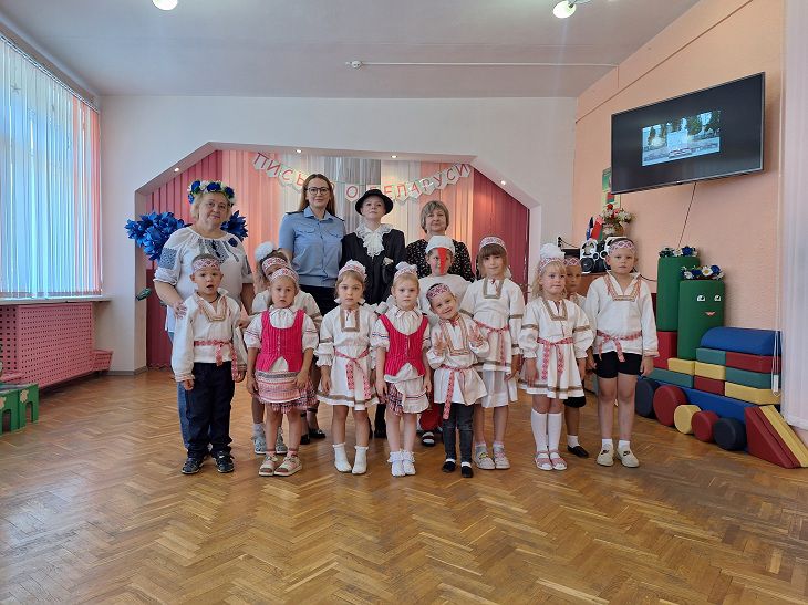 Патриотическое воспитание в детском саду: участие прокурора Борисовского района в проекте «Письмо о Беларуси» сад