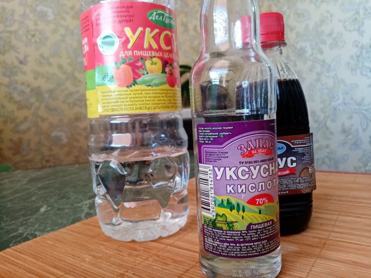 Чем отличается 6 % уксус от 9 %: запомните раз и навсегда уксус