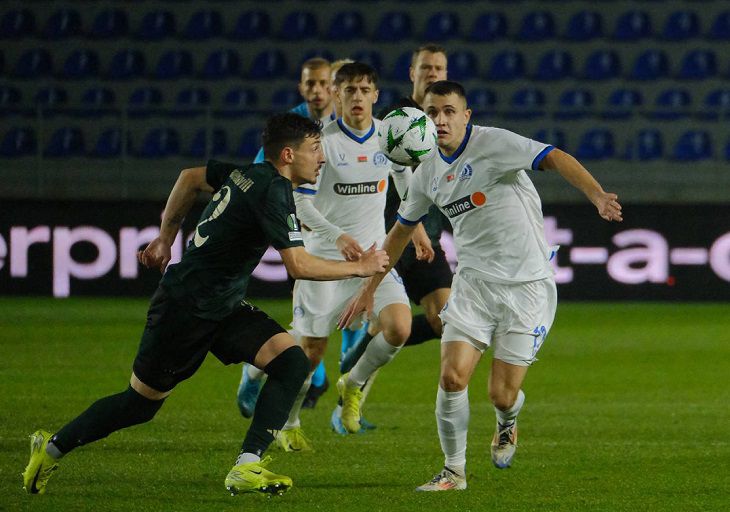 Футбол. Лига конференций. Минское «Динамо» проиграло «Копенгагену» футбол