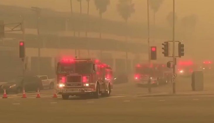 Ситуация с горящим Лос-Анджелесом: уже известно о как минимум 10 жертвах пожаров автомобиль
