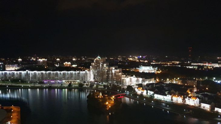 Жителей Минска предупредили: над столицей по ночам будет летать вертолет город