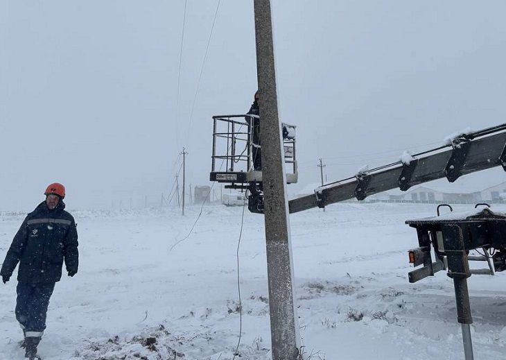 Последствия снегопада и ураганного ветра в Беларуси: что говорят энергетики люди