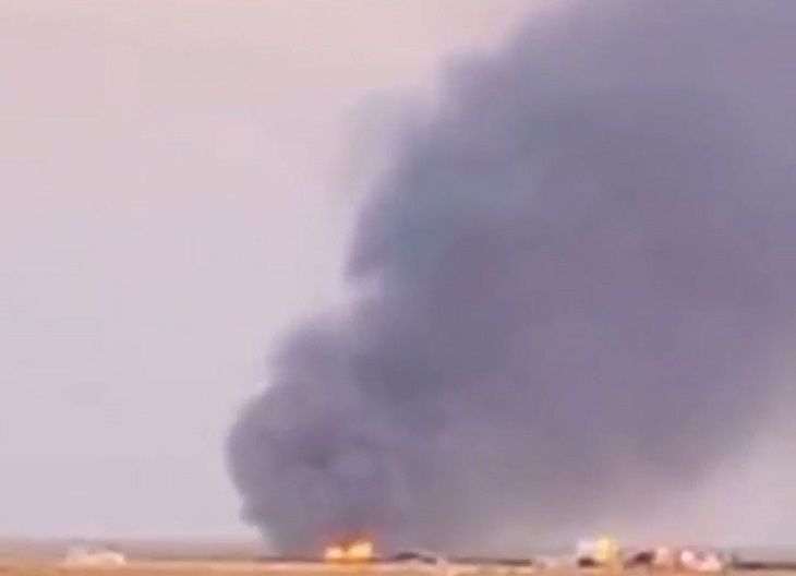 Авиакатастрофа в Калифорнии: разбился истребитель F-35C взрыв