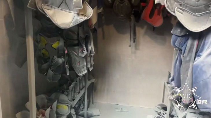 Пожар произошел в гомельском Ледовом дворце: что говорят в МЧС помещение