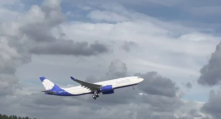 «Белавиа» тестирует второй дальнемагистральный Airbus самолет