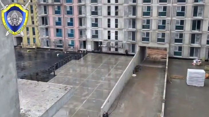 В Минске рабочий упал на бетонную площадку. Мужчина погиб здание