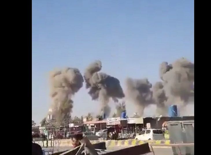 Множество убитых. Пакистан и Афганистан вновь вступили в кровопролитный бой взрыв