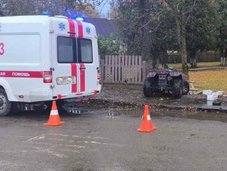 Под Минском погиб водитель квадроцикла дтп