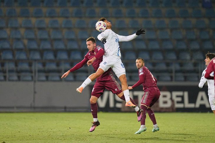 Сборная Беларуси завершила выступления в отборе на ЧМ-2026 матчем с греками