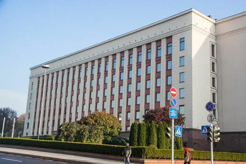 Зачем Литве провокации на границе: МИД Беларуси прокомментировал полеты дронов Здание