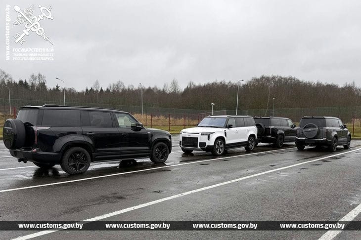 Раскрыта схема незаконного ввоза элитных авто в ЕАЭС через реэкспорт: ущерб составил 1,5 млн Автомобили