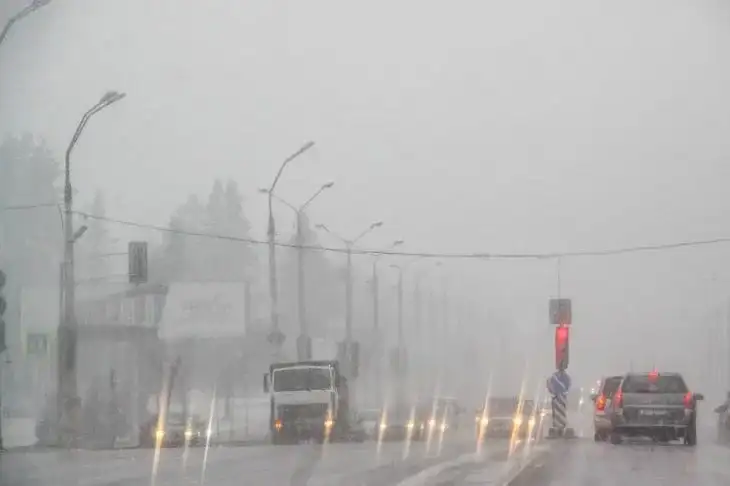 Туман и гололед: МЧС предупреждает белорусов о резком снижении видимости и сложных условиях для движения Дорога