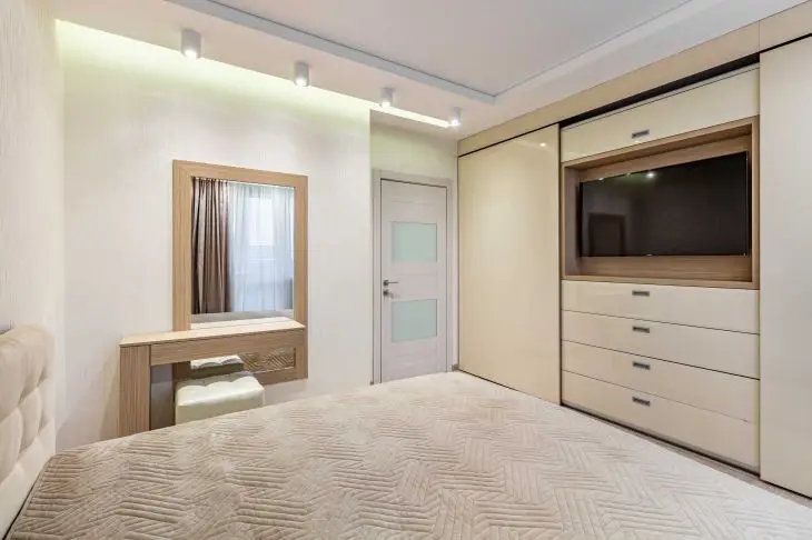 Как расставить мебель в спальне: правило 70 см, которое меняет все спальня