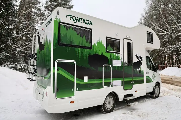 МАЗ представил дом на колесах: путешествие с комфортом даже зимой Маз
