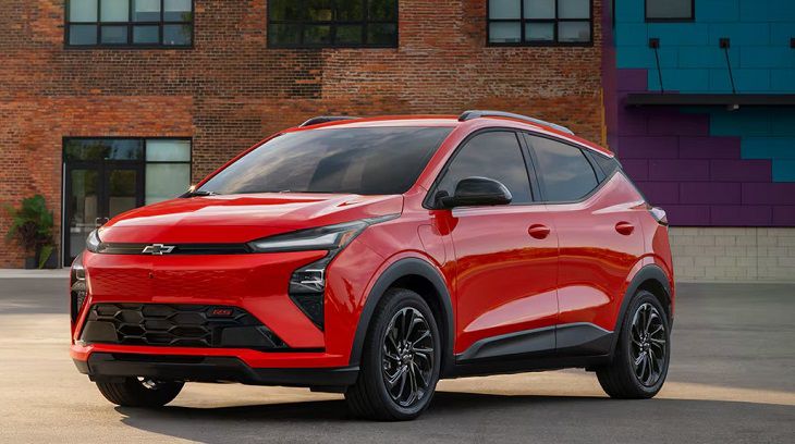 На одной зарядке – 422 км. Появились подробности о новом Chevrolet Bolt, даже цена названа автомобиль