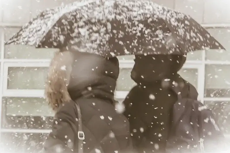 Многокилометровые пробки, остановился общественный транспорт, в аэропортах отменяют рейсы: это не апокалипсис – Париж накрыло снегопадом Снег