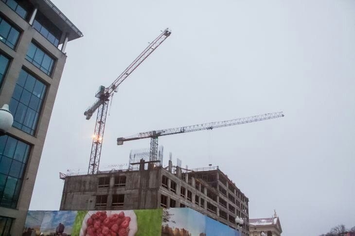 В Беларуси в 2026 году построят 1 633,6 тыс. кв. м жилья: правительство утвердило план строительства Стройка