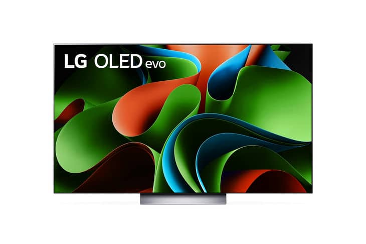 Четкость изображения: сравнение яркости и контрастности телевизоров LG OLED C3 и Samsung QLED Q80C Телевизор