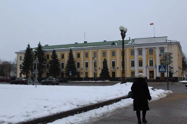 План «Погода» введен в Барановичском районе: снегопад обрушился город