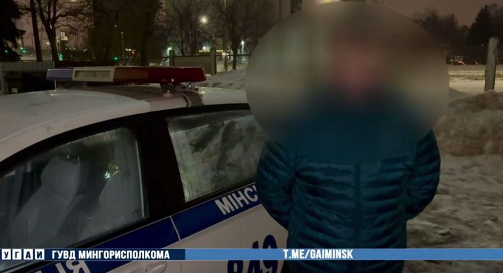 1,8 промилле. Пьяный водитель разъезжал по Минску на каршеринговом авто ГАИ