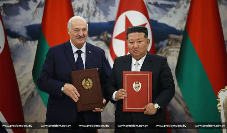 Переговоры Лукашенко и Ким Чен Ына: МИД озвучил позиции по отношениям с США и Россией Лукашенко