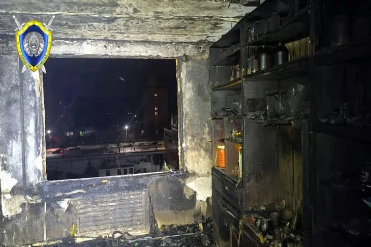 В Молодечно следователи разбираются в обстоятельствах смертельного пожара: предварительная версия Пожар