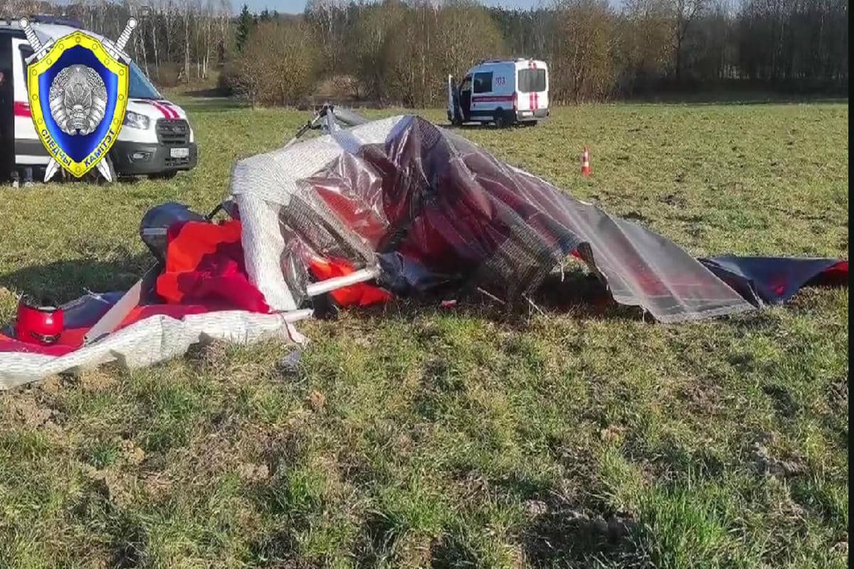 В Минском районе упал мотодельтаплан: два человека погибли Мотодельтаплан