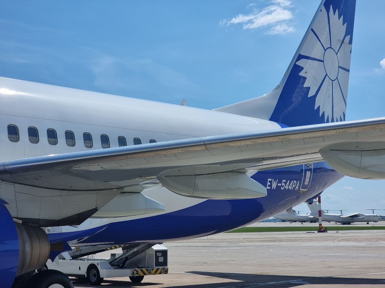 В Сети «гуляет» фейк о крушении самолета Belavia под Москвой из-за удара ПВО самолет в аэропорту