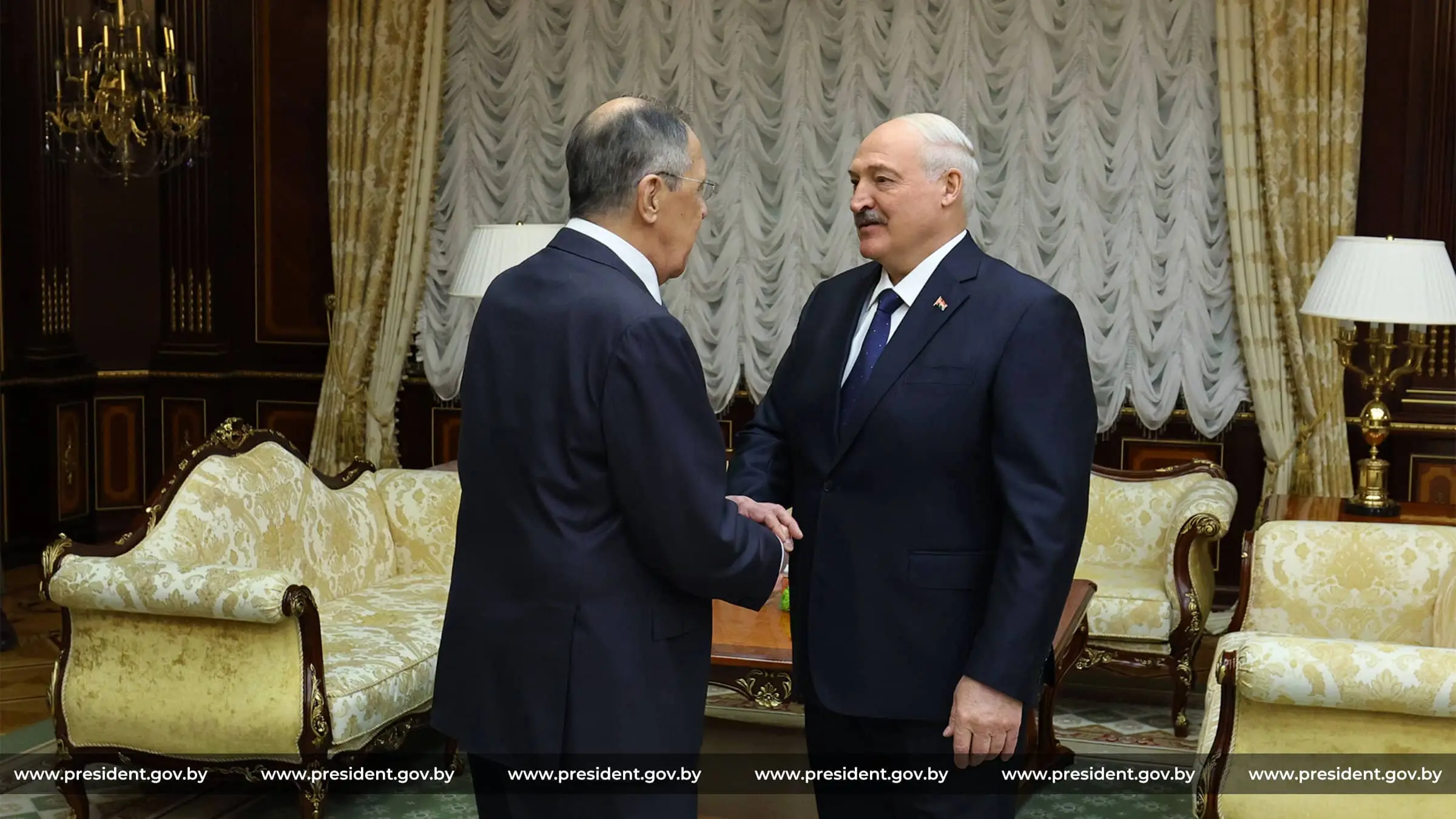 Лукашенко и Лавров