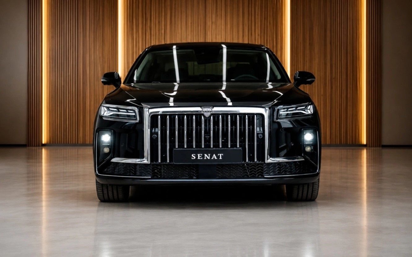 У дилеров появились первые автомобили новой российской премиум-марки Senat новый автомобиль