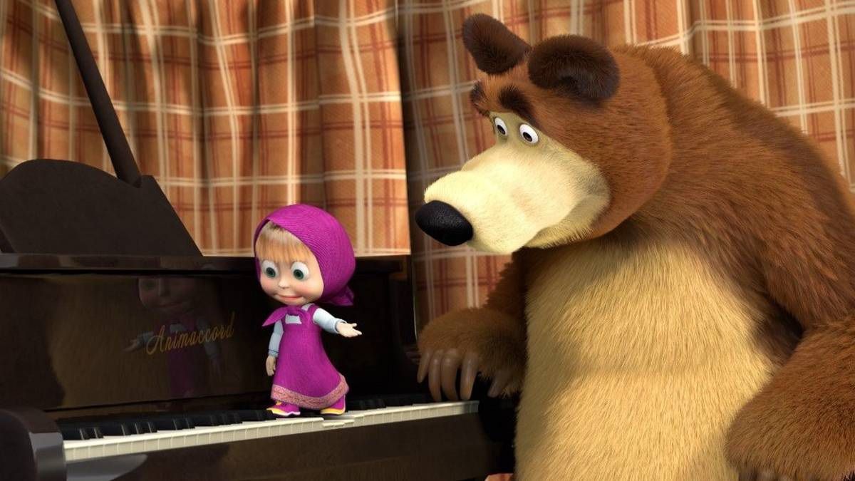 Netflix приобрел права на мультсериал «Маша и Медведь» мультипликационный фильм