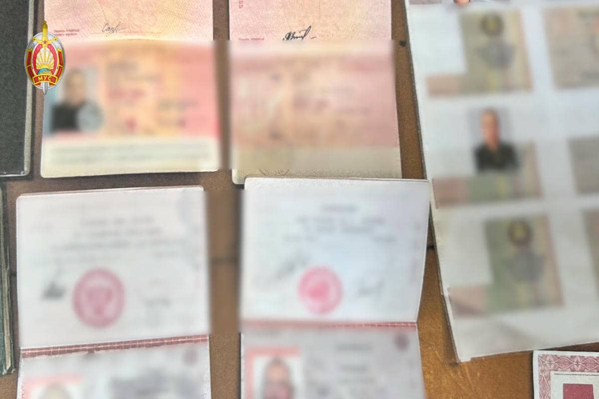 Задержана международная банда серых риелторов, орудовавшая в Беларуси и России Документы задержанных
