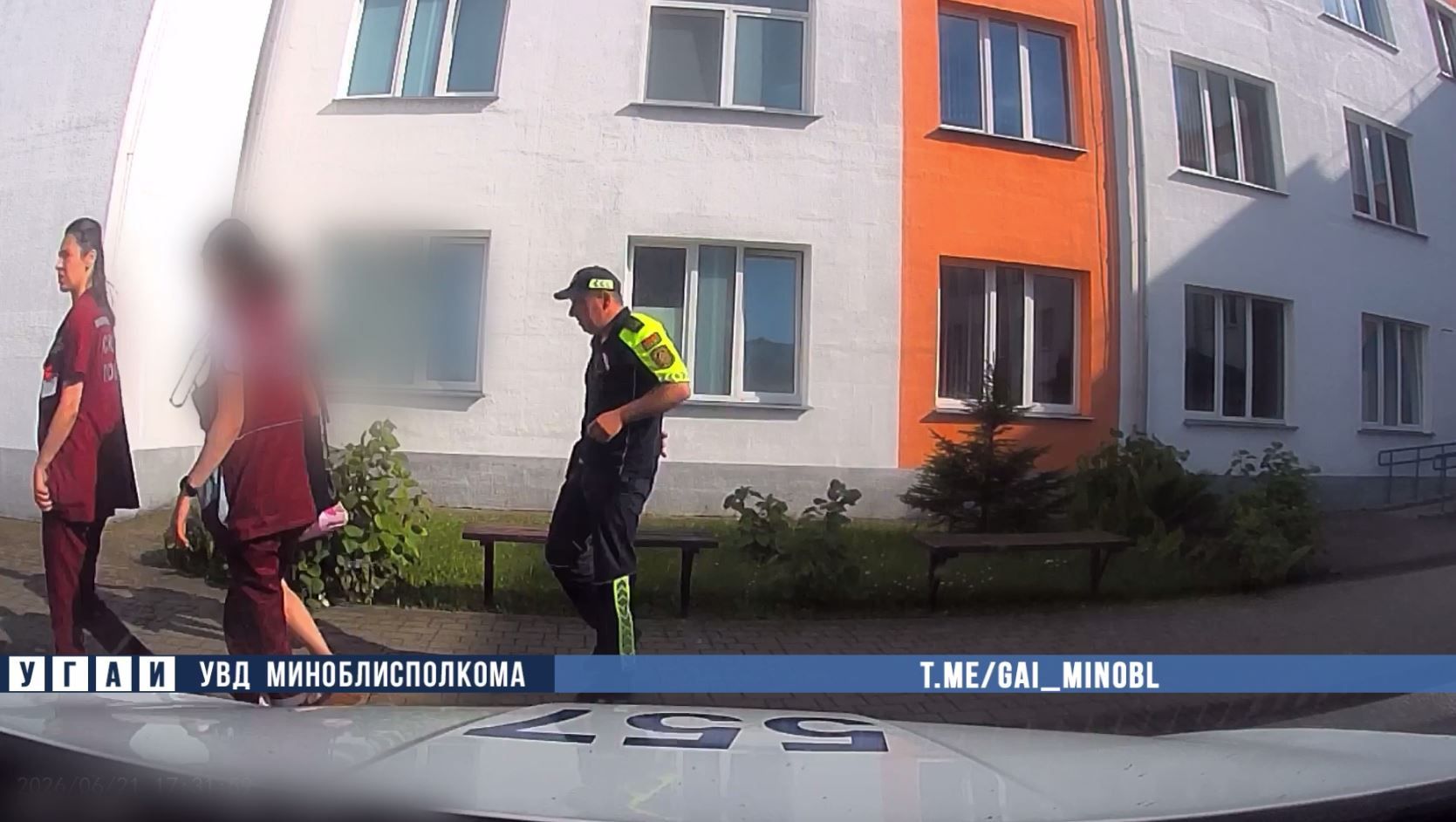 Белорусскую роженицу экстренно сопровождала ГАИ сотрудник ГАИУГАИ