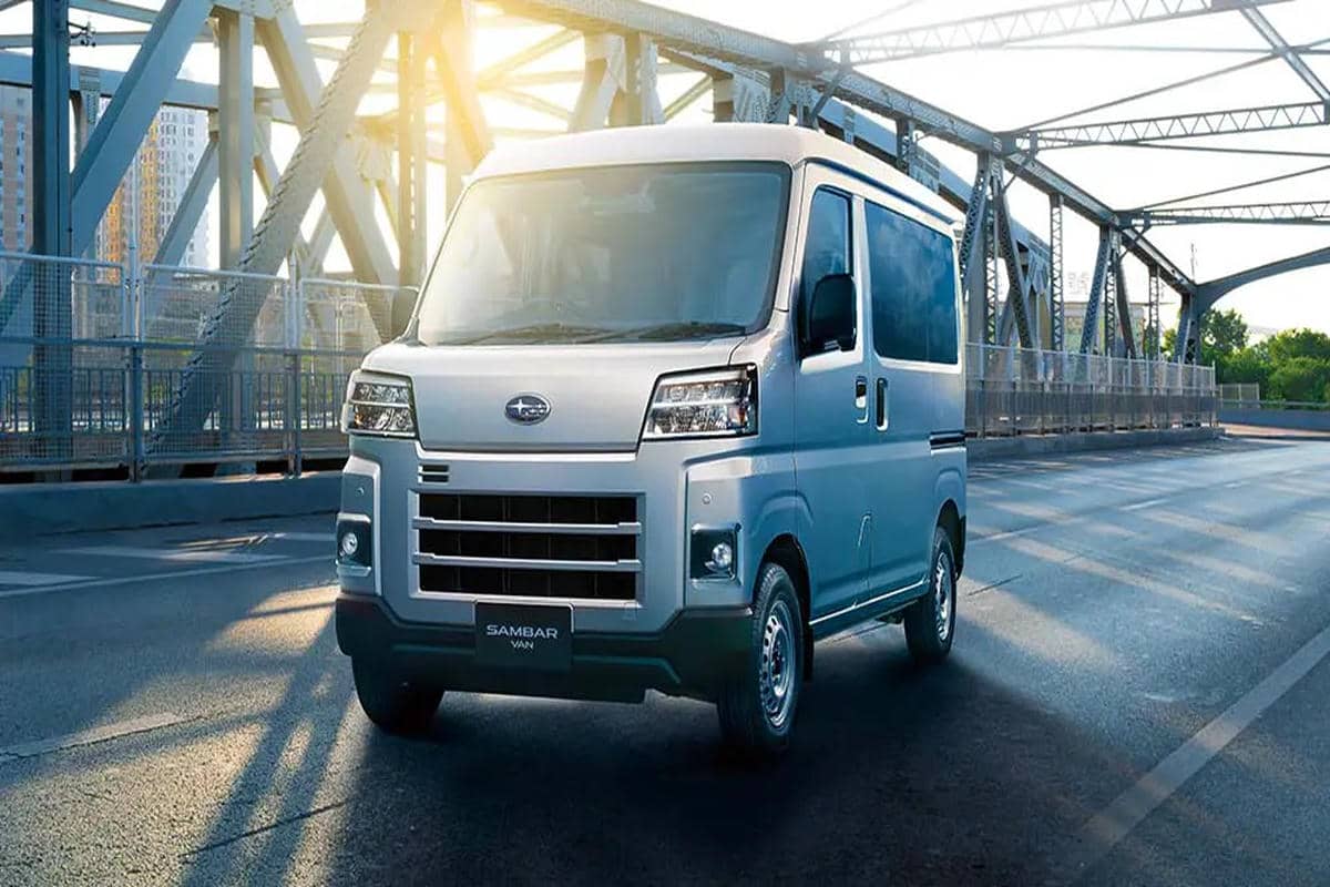 После обновления фургон Sambar Van от Subaru может распознавать велосипедистов и помехи на перекрестках Фургон Subaru