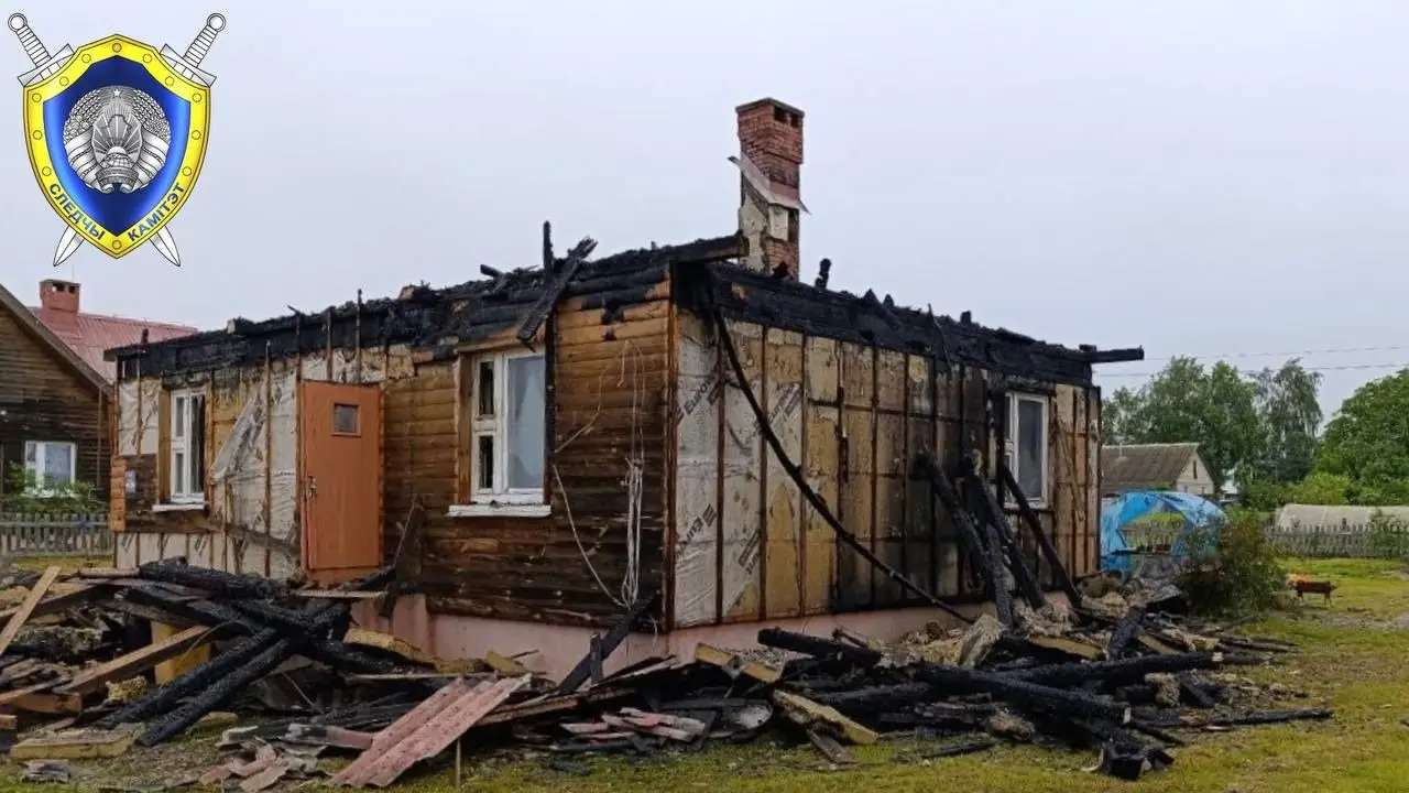 Под Шкловом погибли супруги, успевшие спасти своего внука