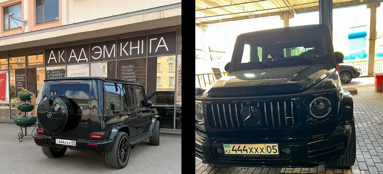 Припарковавшаяся в Минске на тротуаре водитель «Гелендвагена» из Казахстана привлечена к ответственности припаркованный автомобиль