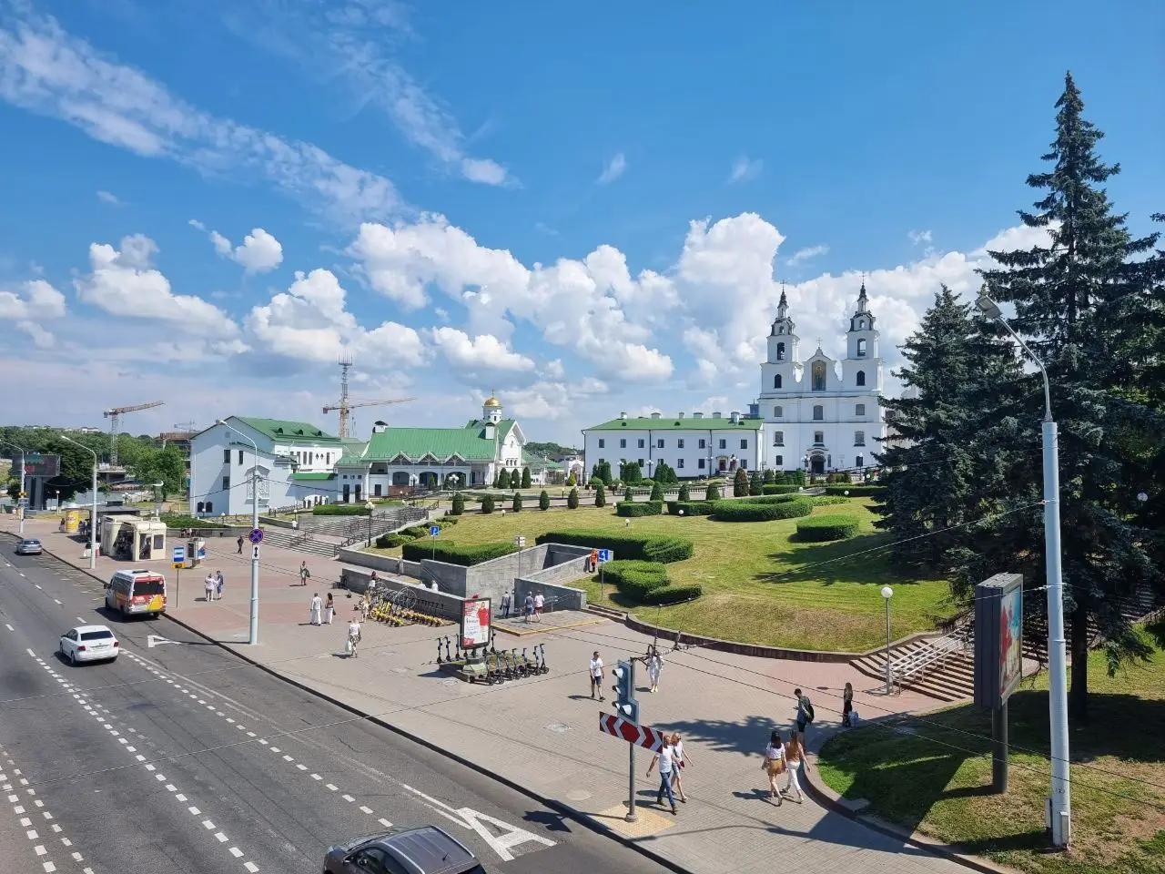 На Немиге в Минске с 20 июня 2026 года ограничат движение транспорта летний город