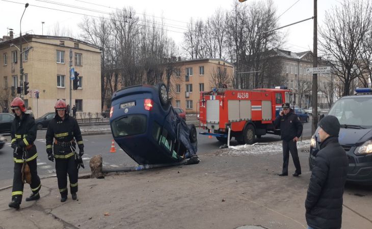 В Минске случилась жуткая авария на перекрестке Нововиленская-Орловская