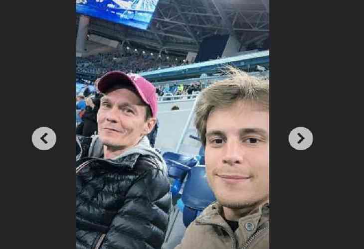 Постаревший и осунувшийся Филипп Янковский с сыном пришел на футбольный матч в Санкт-Петербурге