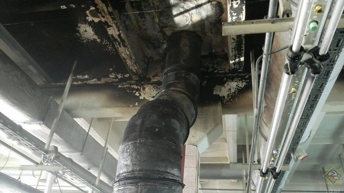 В цехе витебского предприятия «Белвест» случился пожар