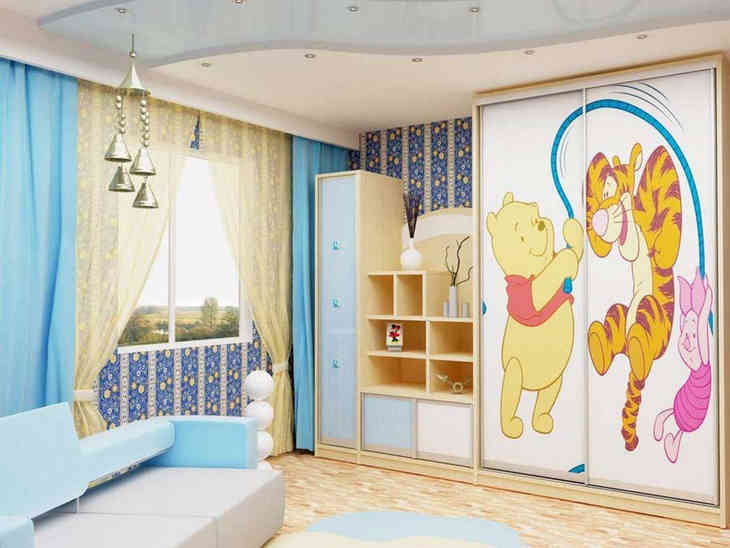 Дизайн шкафов для детской